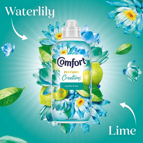 Comfort Perfume Creations Waterlily & Lime Fabric Conditioner 30 Washes