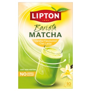 Lipton Barista Vanilla Oat Matcha Latte Sachets