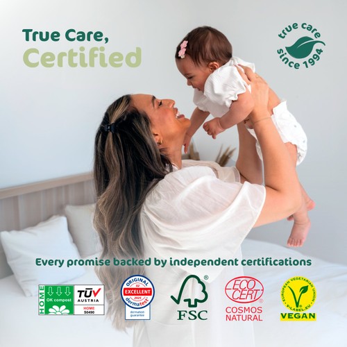 Naty Compostable Wipes Unscented Triple Pack
