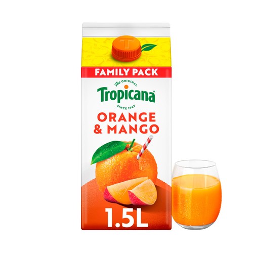 Tropicana Orange & Mango 1.5L