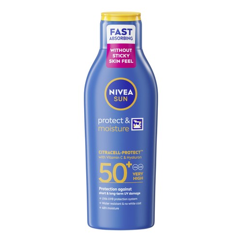 NIVEA SUN Protect & Moisture SPF 50+ Sun Lotion 