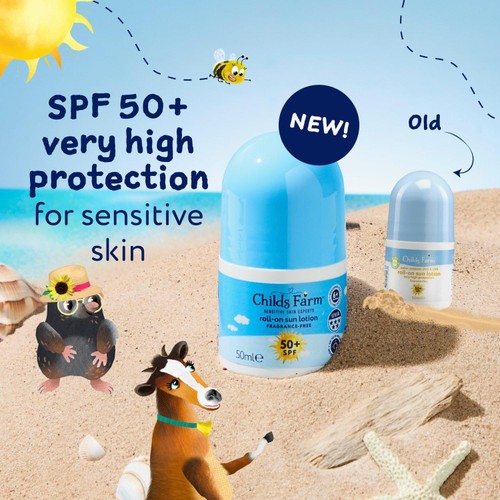 Childs Farm 50+ SPF Roll-On Sun Lotion