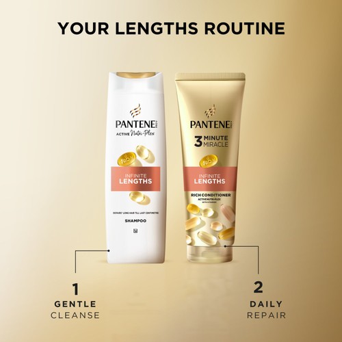 Pantene 3 Minute Miracle Infinite Lengths Deep Conditioner