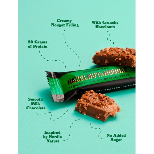 Barebells Protein Bar Hazelnut Nougat