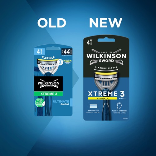 Wilkinson Sword Xtreme 3 Ultimate Plus Men's Disposable Razors