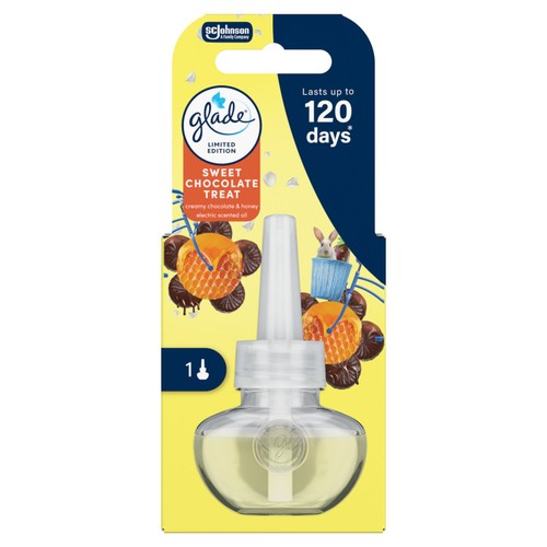 Glade Electric Scented Plug In Refill Sweet Chocolate Treat 20ml