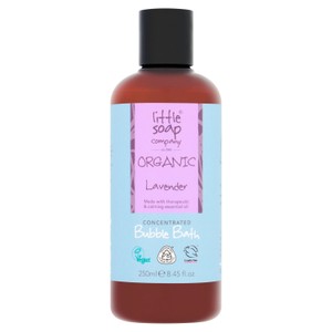 Little Soap Company Organic Concentrated Pure Lavender Bubble Bath 250ml