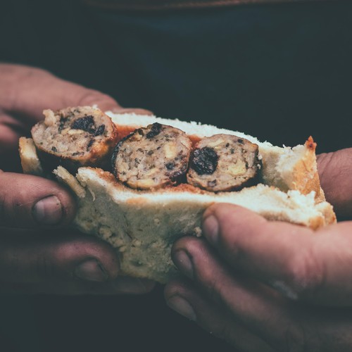 The Jolly Hog Black Pudding Porker Sausages