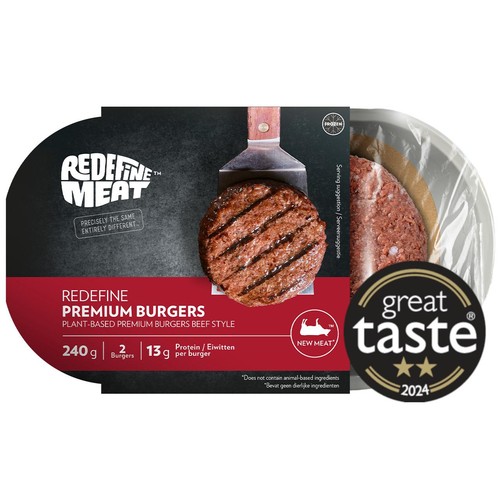 Redefine Meat Premium Plant Based Burger, 2 x 120g
