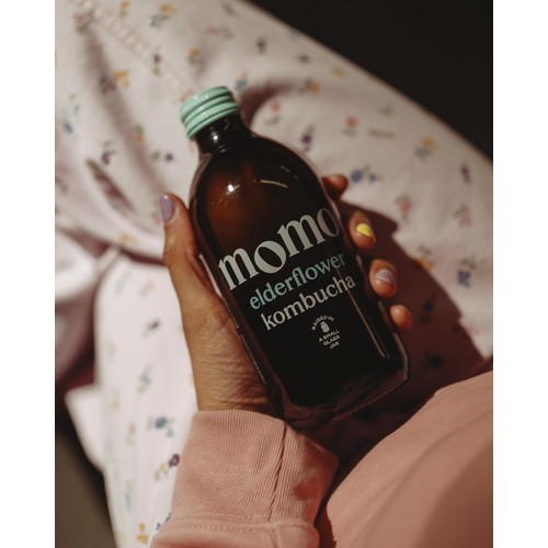 MOMO Kombucha Organic Elderflower