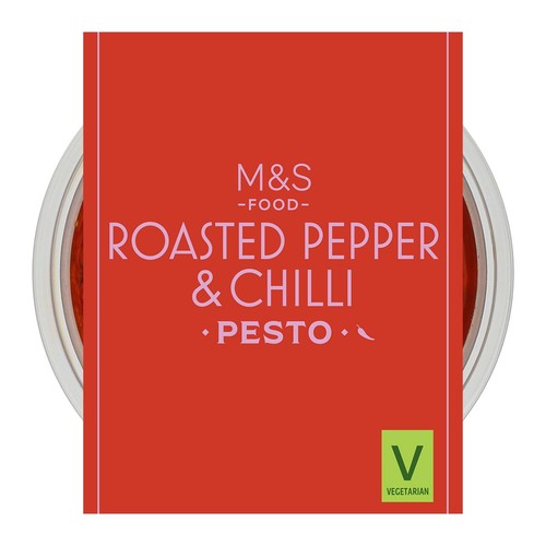 M&S Roasted Pepper and Chilli Pesto