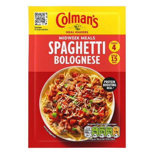 Colman's Spaghetti Bolognese Recipe Mix