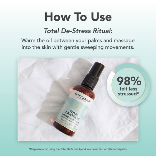 Tisserand Total De-Stress Massage & Body Oil