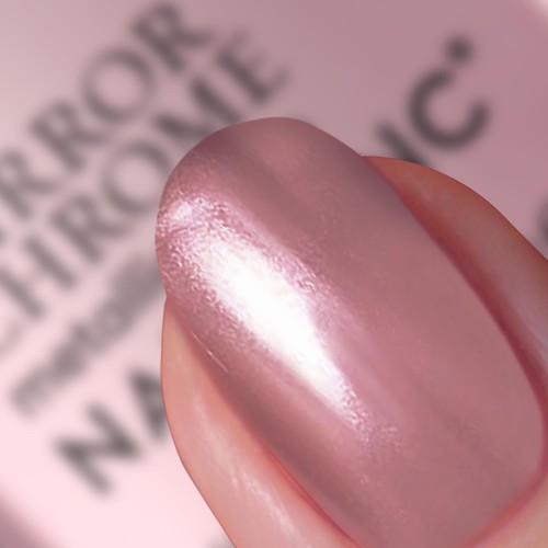 Nails.INC Pink Mirror Chrome Nail Polish You're Being Chromatic