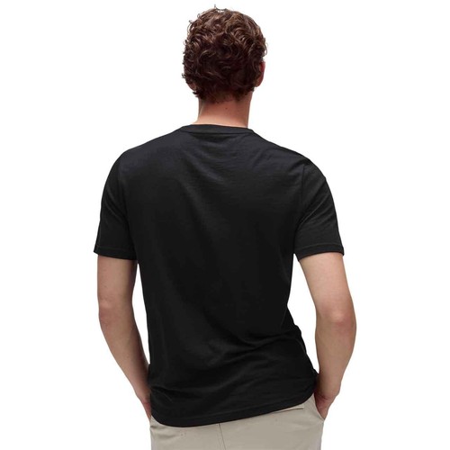 M&S Mens Cotton Crew Neck T-Shirt, XXL, Black
