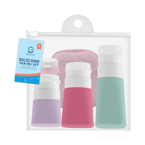 Silicone Travel Container Set