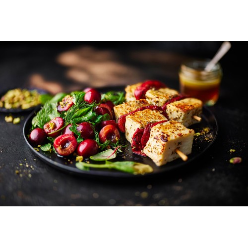 M&S Collection Master Grill Halloumi & Roasted Red Pepper Kebabs