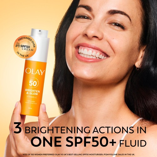 Olay Vitamin C Brighten & Glow Serum Spf 50