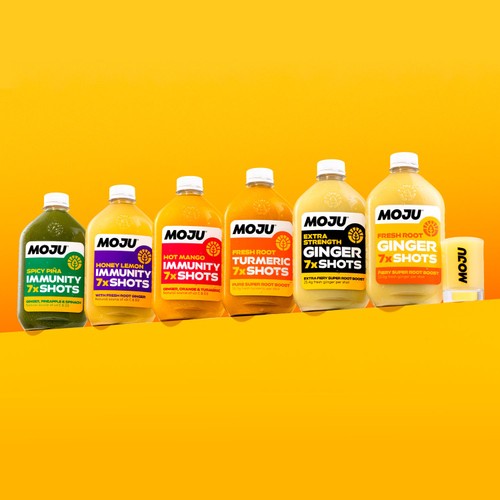 Moju Honey Lemon Dosing Bottle 7x Shots