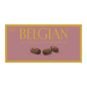 M&S Belgian Milk, Dark & White Chocolate Truffles