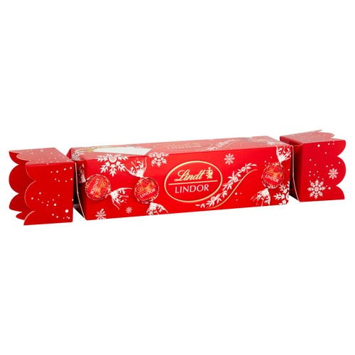 Lindt Lindor Milk Chocolate Cracker