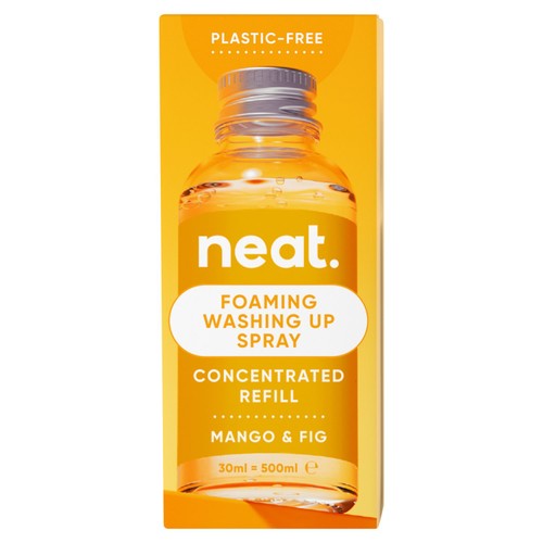 Neat Foaming Washing Up Spray Concentrated Refill Mango & Fig