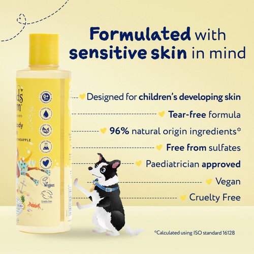 Childs Farm Hair & Body Wash, Watermelon & Pineapple
