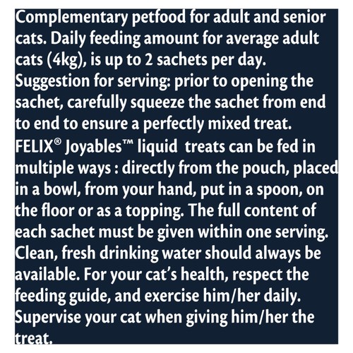 FELIX Joyables Salmon Liquid Cat Treat