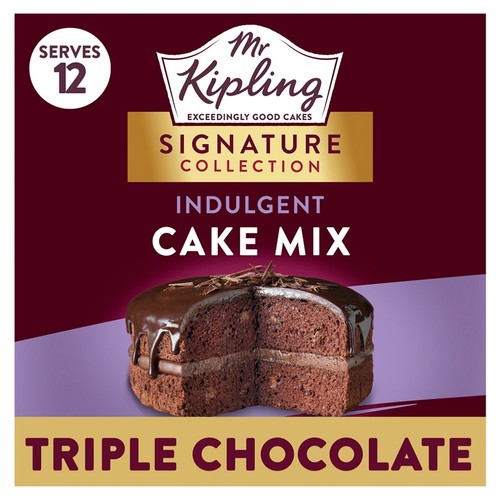 Mr Kipling Signature Triple Chocolate Cake Mix
