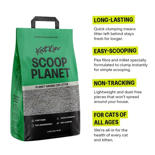 KatKin Scoop Planet litter