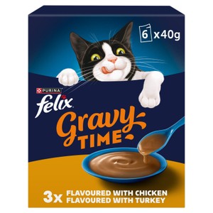 Felix Gravy Time Chicken and Turkey Wet Cat Food