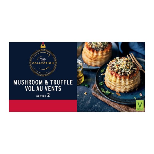 M&S Collection Mushroom & Truffle Vol au Vents