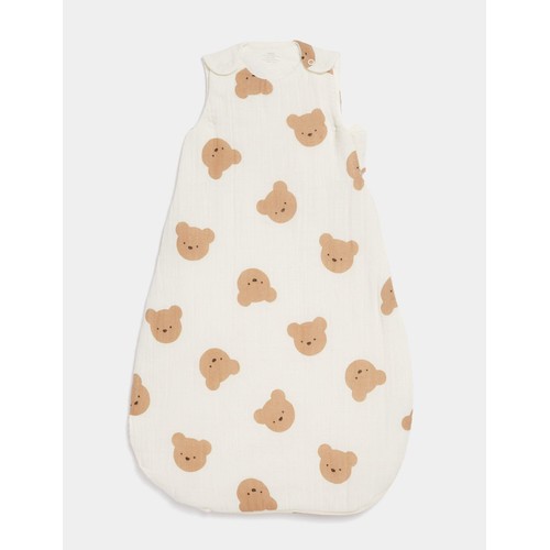 M&S Spencer Bear 2.5 Tog Sleeping Bag, 6-18 Months