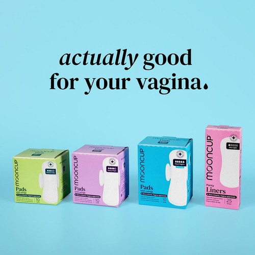 Mooncup Panty Liners, Zero Irritants, Vagina Approved