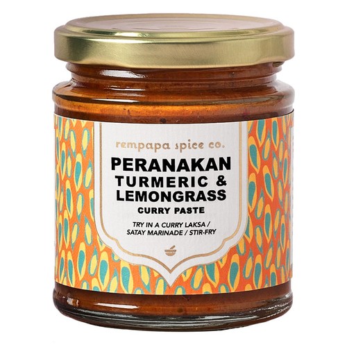 Rempapa Peranakan Turmeric & Lemongrass Curry Paste
