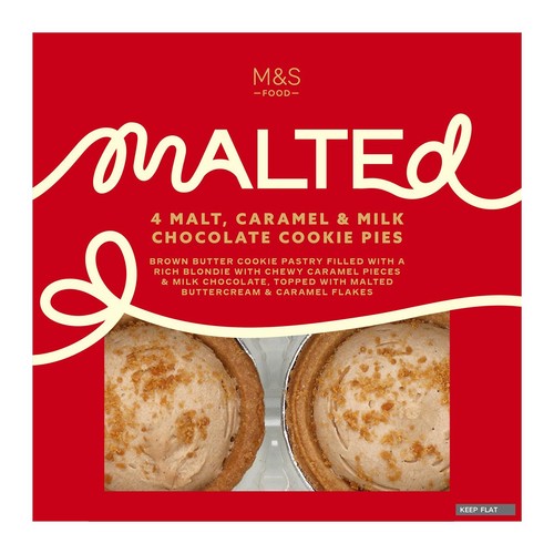 M&S Malt & Caramel Cookie Pie
