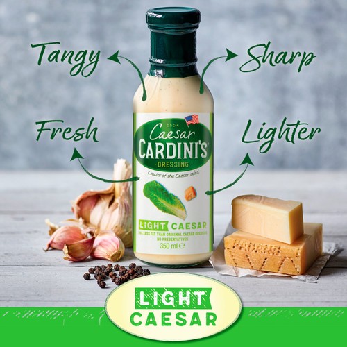 Cardini's Light Caesar Salad Dressing