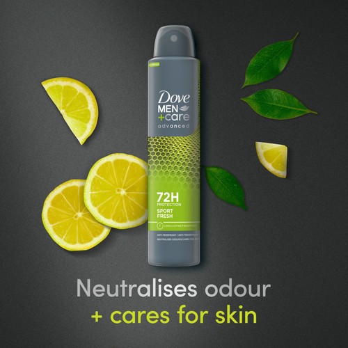 Dove Men+Care Advanced Antiperspirant Deodorant Sport Fresh