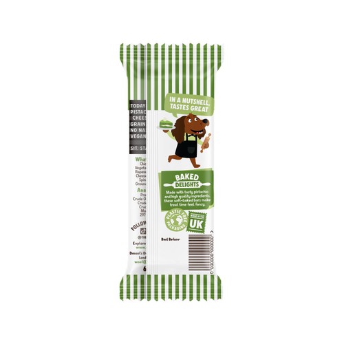 Denzels Pistachio Soft-Baked Bars for Dogs