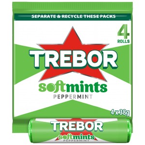 Trebor Extra Strong Peppermint Mint Rolls