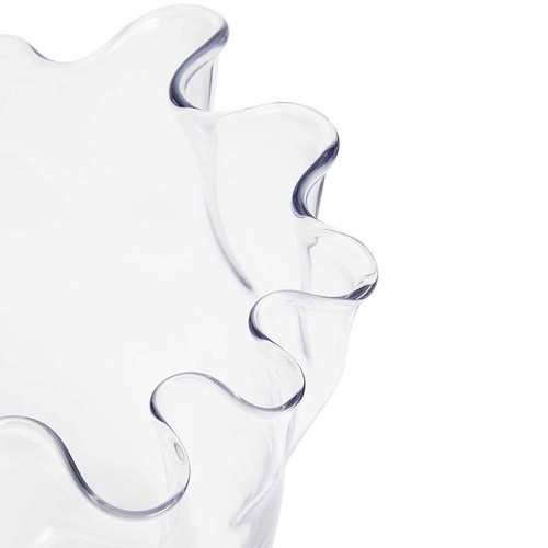 M&S Handkerchief Vase, Medium, Clear