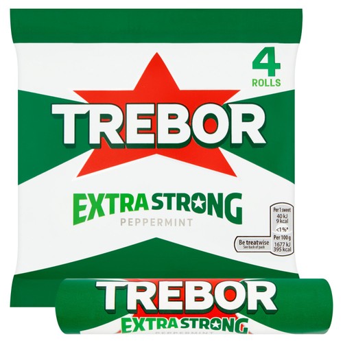 Trebor Extra Strong Peppermint Mint Rolls