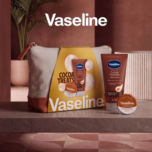 Vaseline Cocoa Treats Beauty Bag Gift