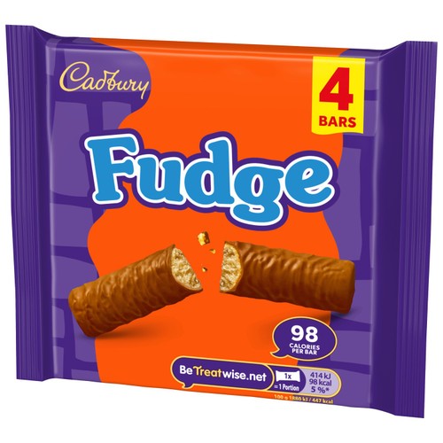 Cadbury Fudge Chocolate Bar Multipack