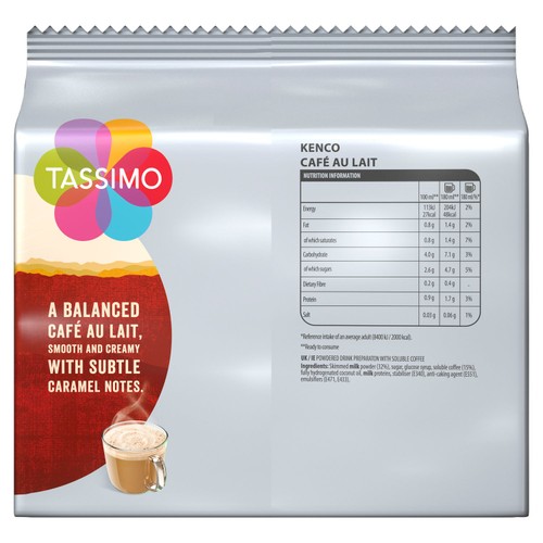 Tassimo Kenco Cafe au Lait Pods
