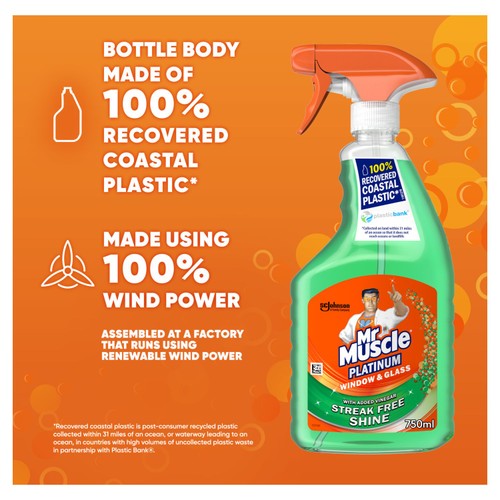 Mr Muscle Platinum Window & Glass Spray