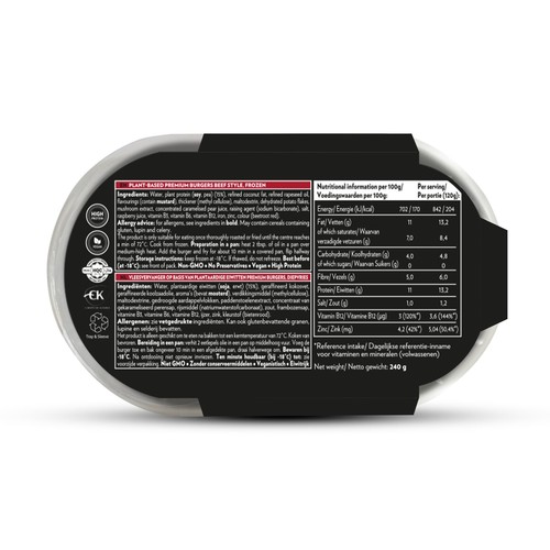Redefine Meat Premium Plant Based Burger