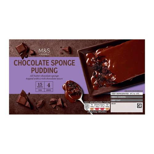 M&S Chocolate Sponge Pudding