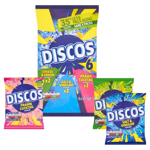 Discos Variety Multipack Crisps