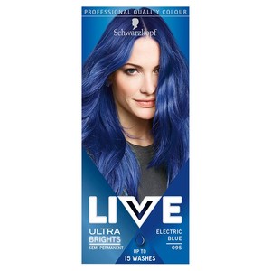 Schwarzkopf LIVE Intense Colour Permanent Purple Hair Dye 087 Mystic Violet